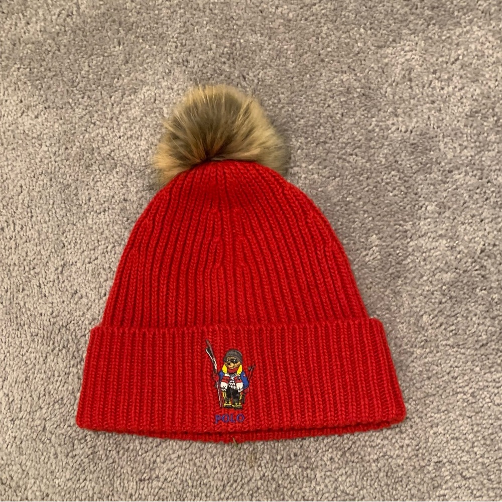 Polo Ralph Lauren hat with bear - Picture 2 of 4